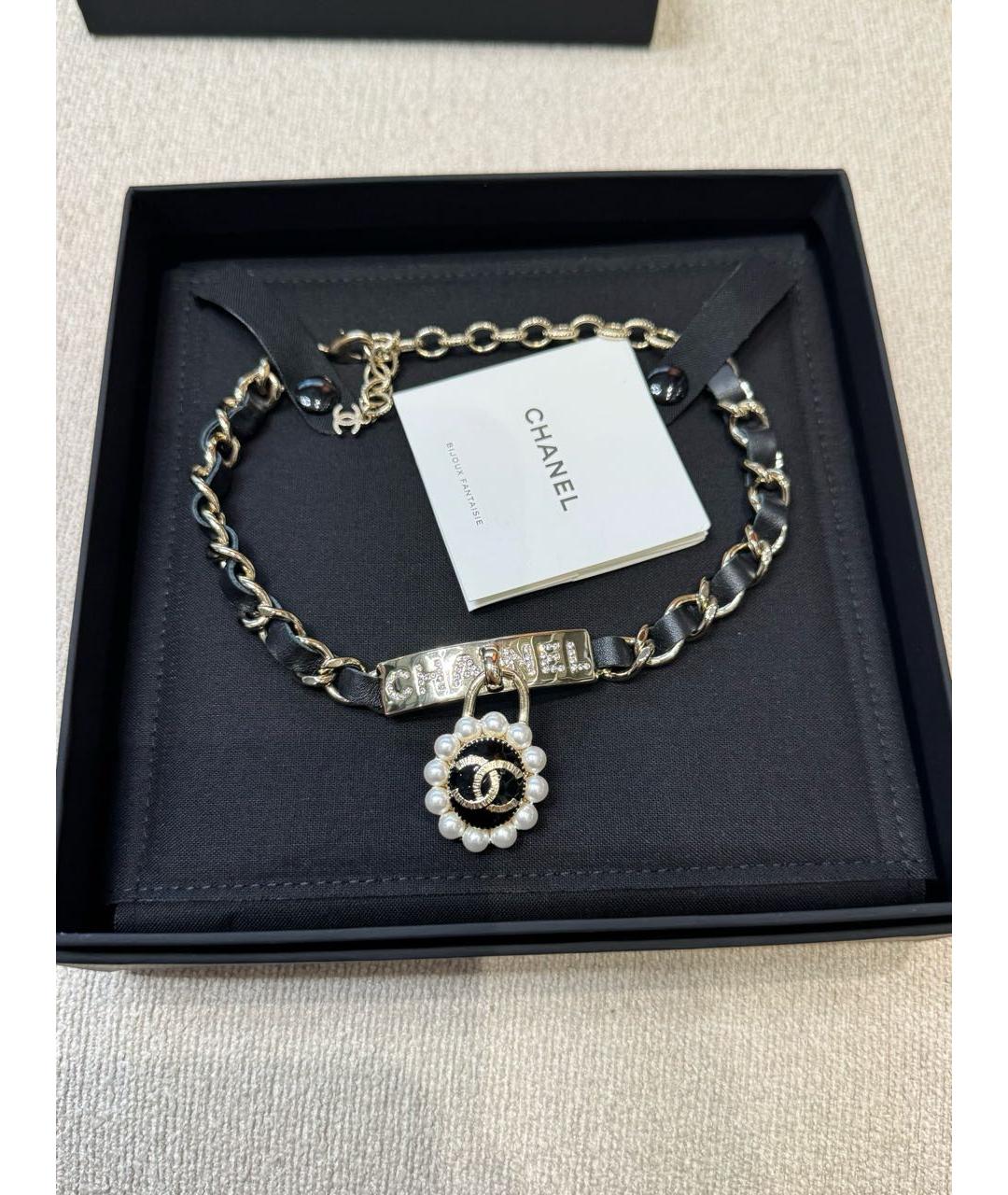CHANEL Золотой чокер, фото 3