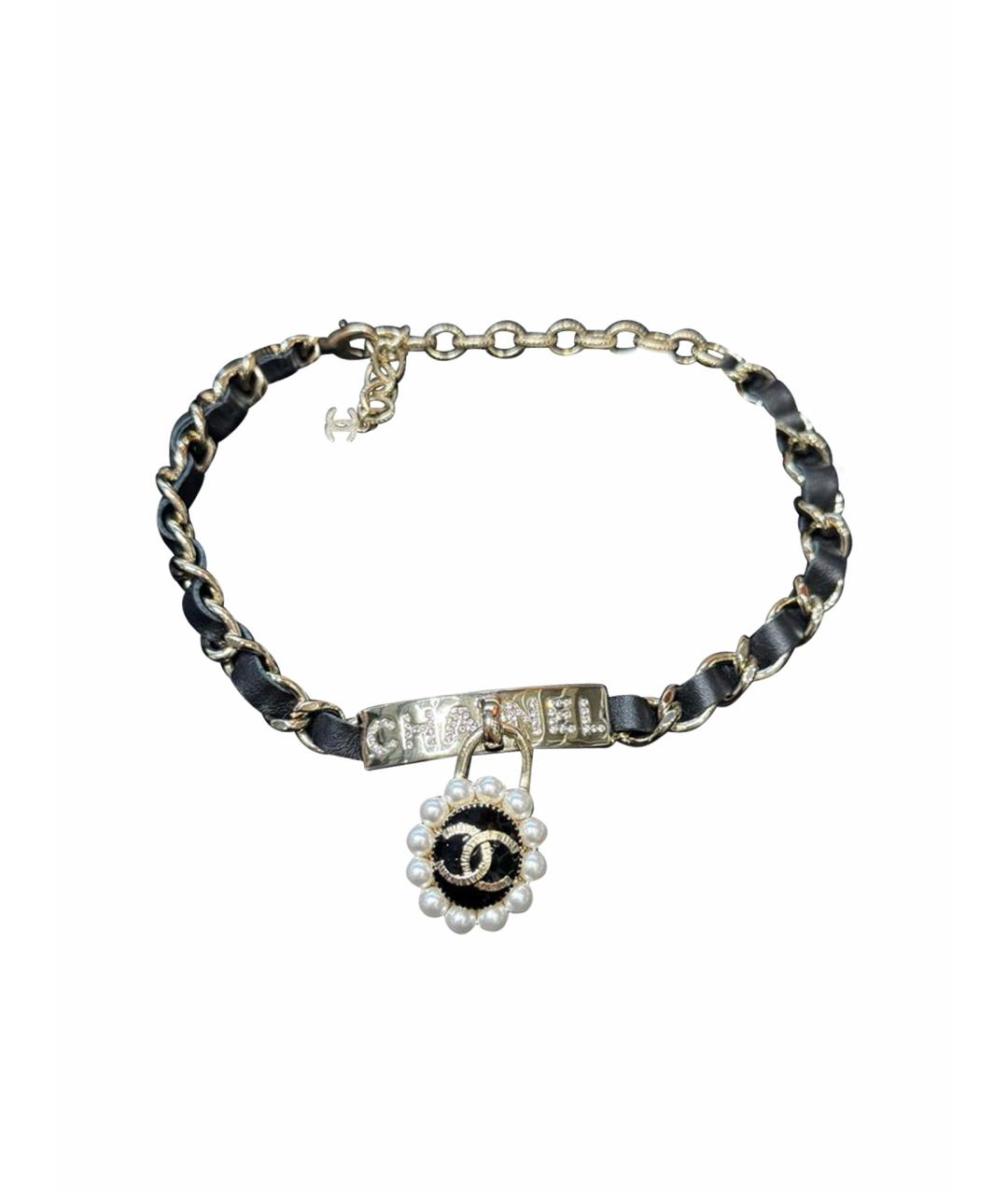 CHANEL Золотой чокер, фото 1