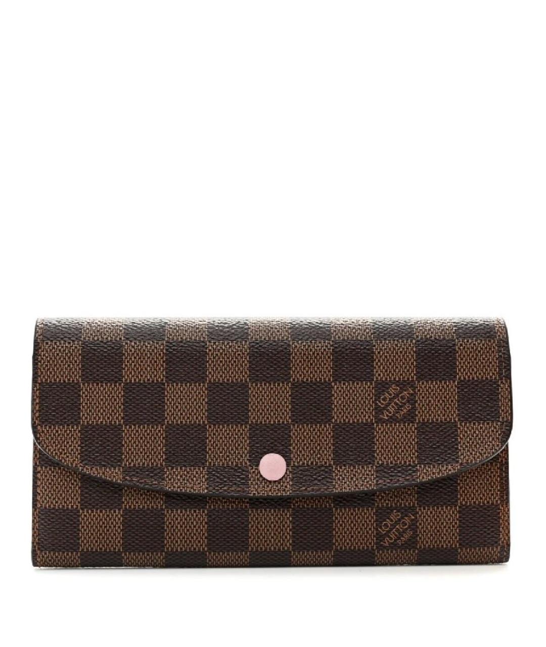 LOUIS VUITTON Коричневый кошелек из искусственной кожи, фото 1