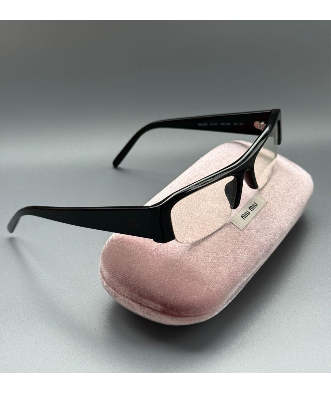 MIU MIU Пластиковые солнцезащитные очки, фото 2