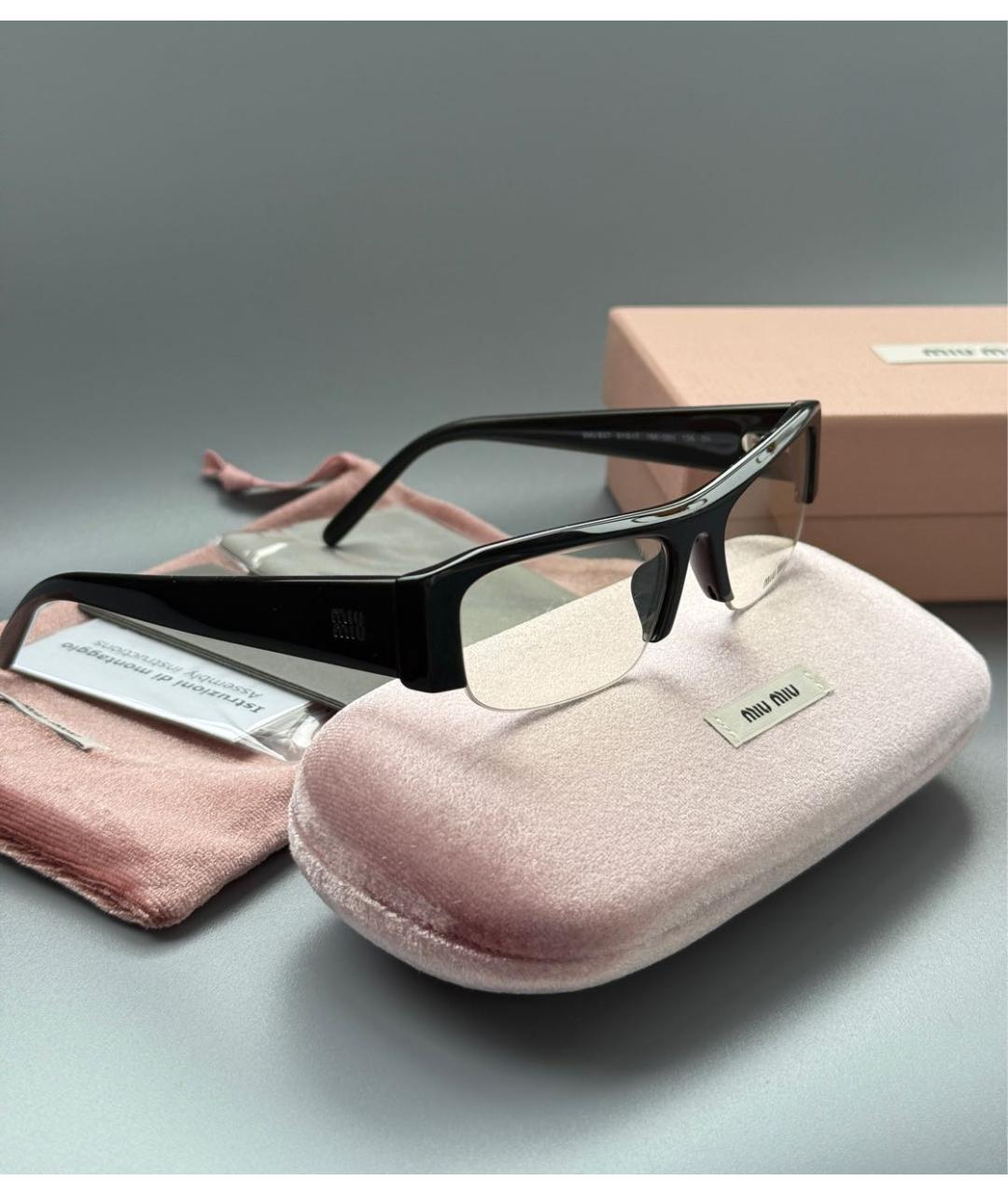 MIU MIU Пластиковые солнцезащитные очки, фото 6