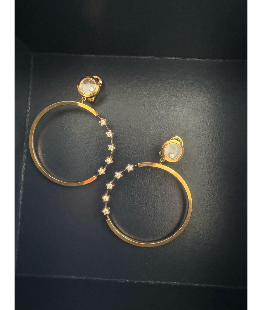 CHOPARD Золотые серьги из желтого золота, фото 9