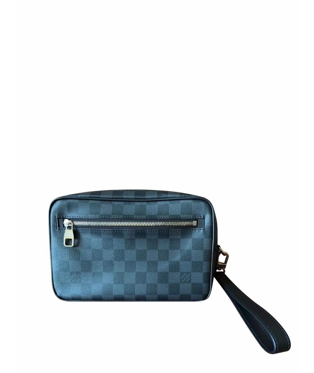 LOUIS VUITTON Серая сумка тоут из искусственной кожи, фото 1