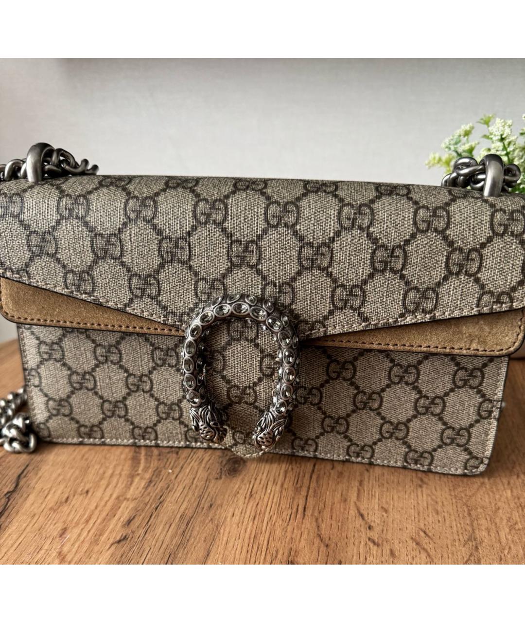 GUCCI Бежевая сумка через плечо, фото 2