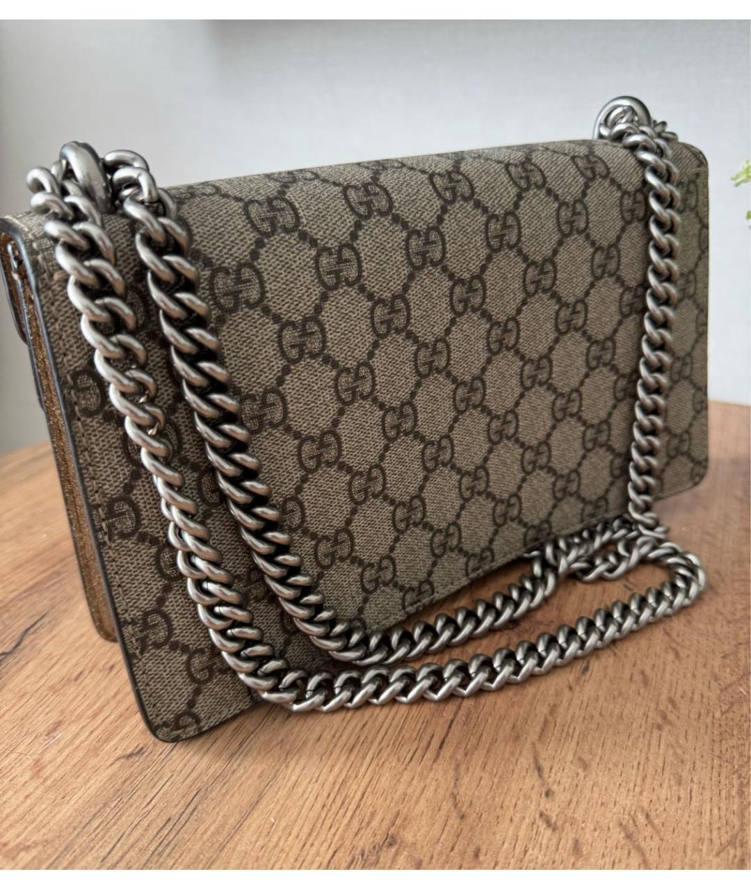 GUCCI Бежевая сумка через плечо, фото 3