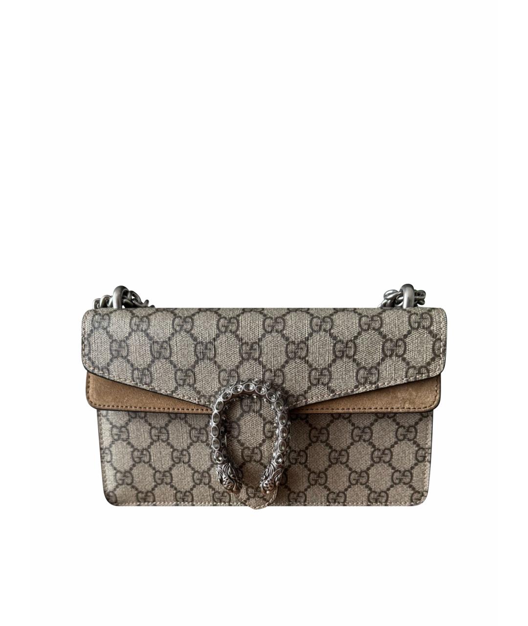 GUCCI Бежевая сумка через плечо, фото 1