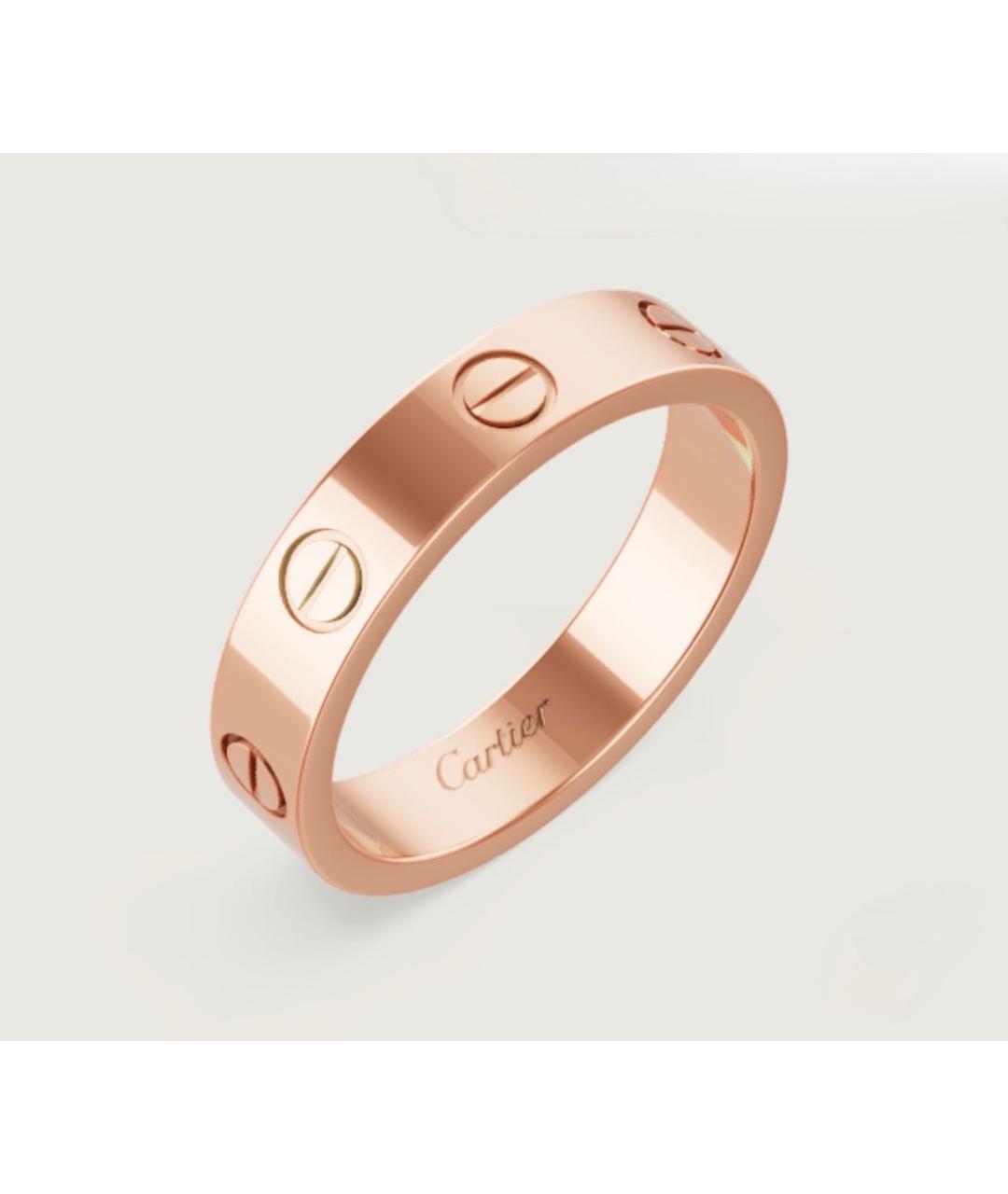 CARTIER Золотое кольцо из розового золота, фото 5