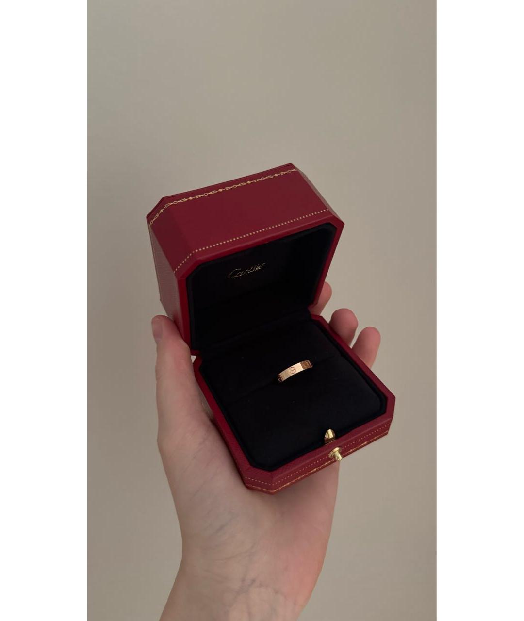CARTIER Золотое кольцо из розового золота, фото 2