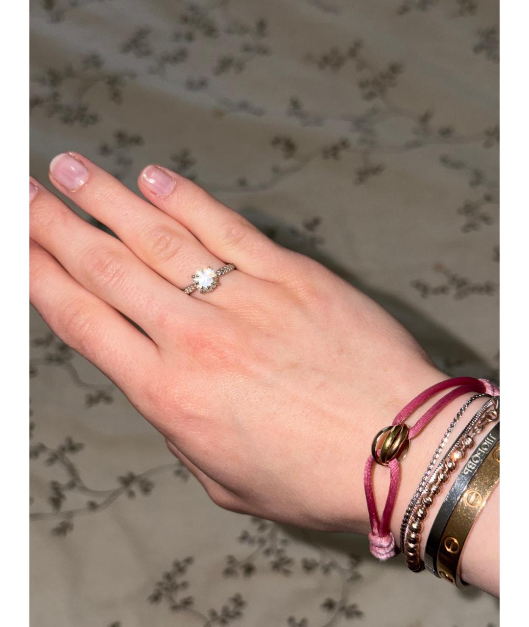 TIFFANY&CO Белое платиновое кольцо, фото 4
