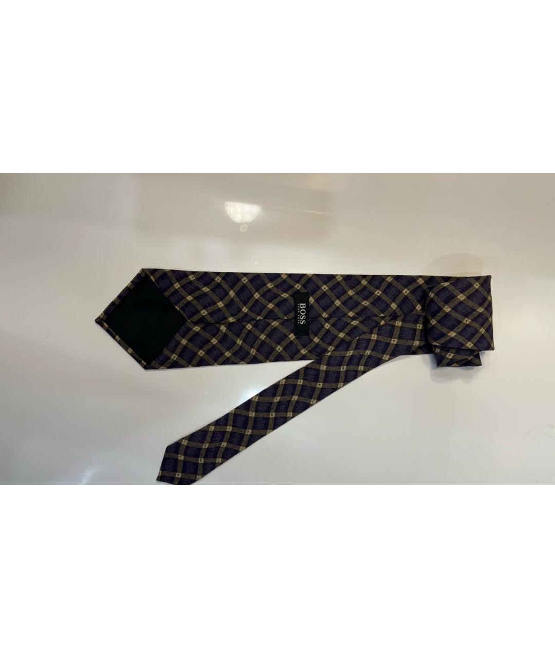 HUGO BOSS Мульти шерстяной галстук, фото 3