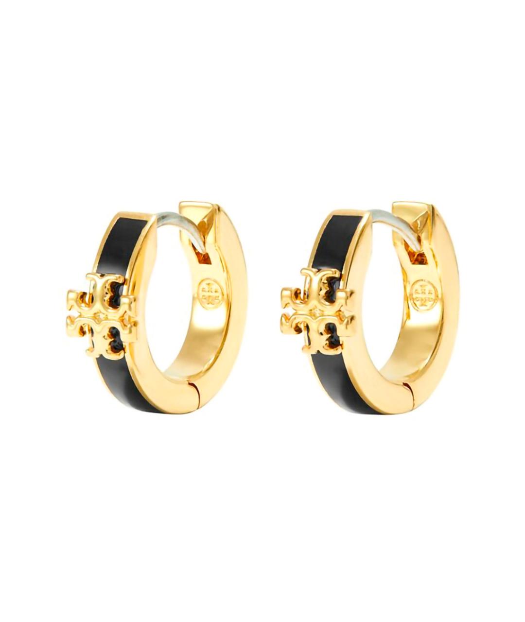 TORY BURCH Золотые металлические серьги, фото 1