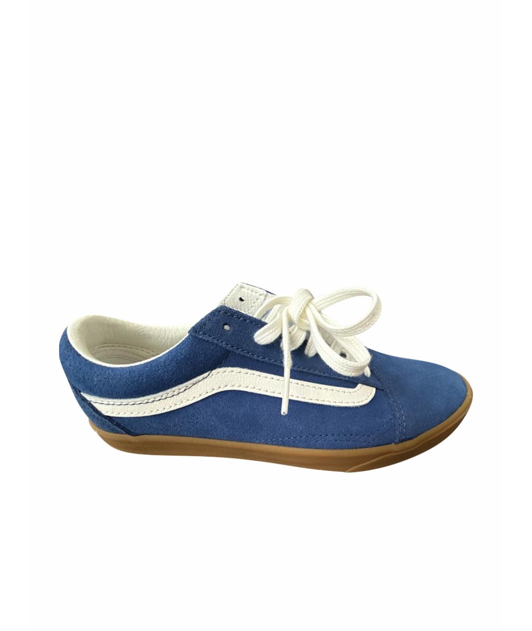 VANS Синие замшевые кеды, фото 1