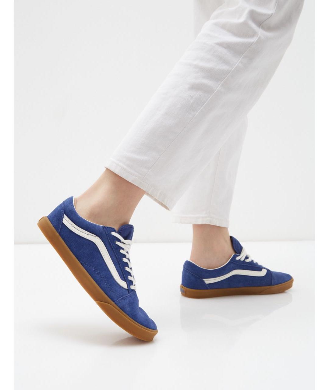 VANS Синие замшевые кеды, фото 5