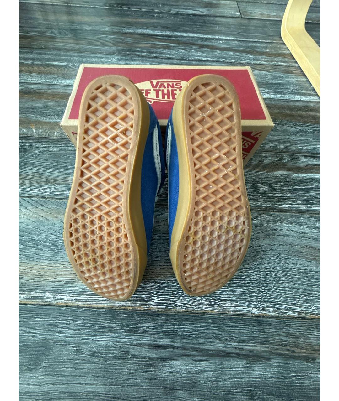 VANS Синие замшевые кеды, фото 8