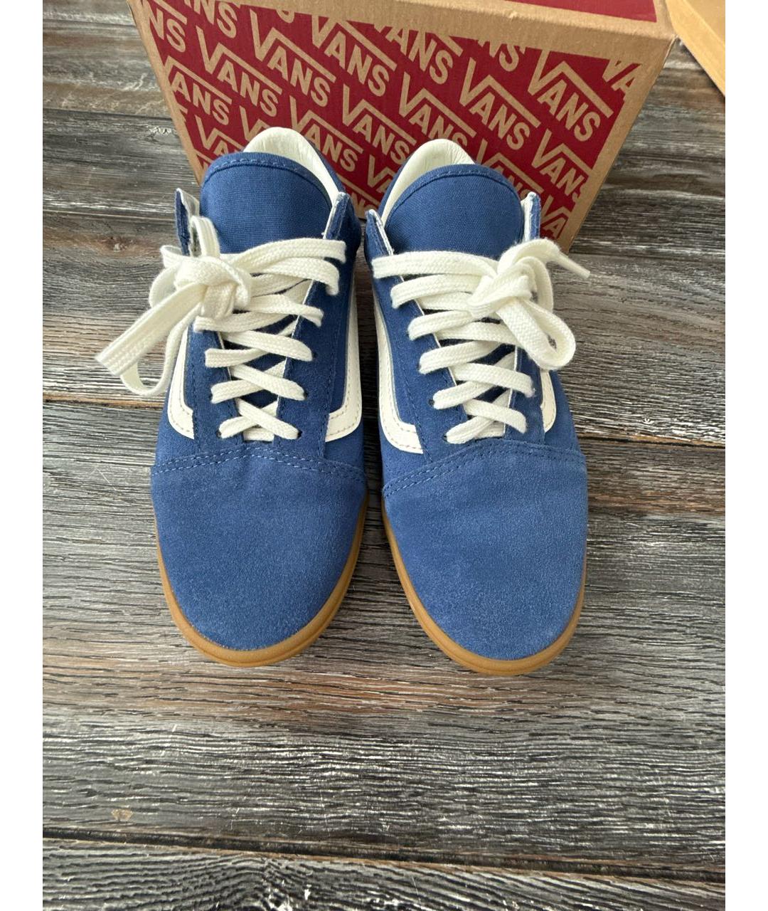 VANS Синие замшевые кеды, фото 2