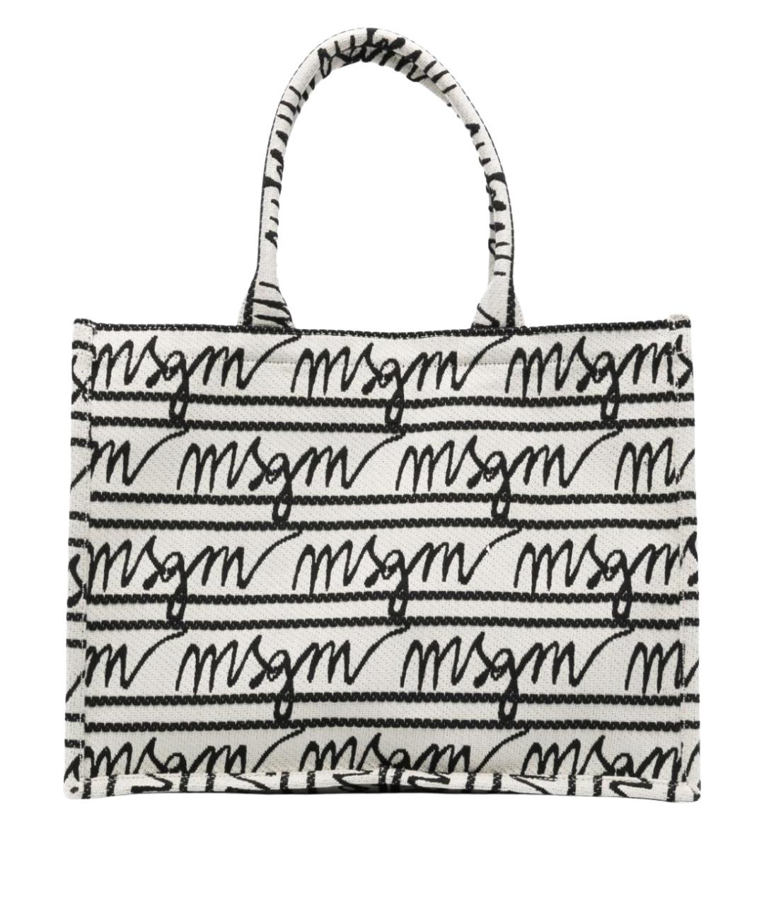 MSGM Мульти тканевая сумка тоут, фото 1