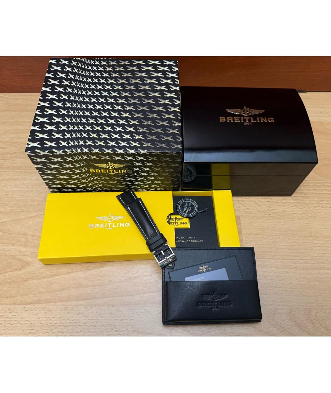 BREITLING Серебряные часы, фото 4