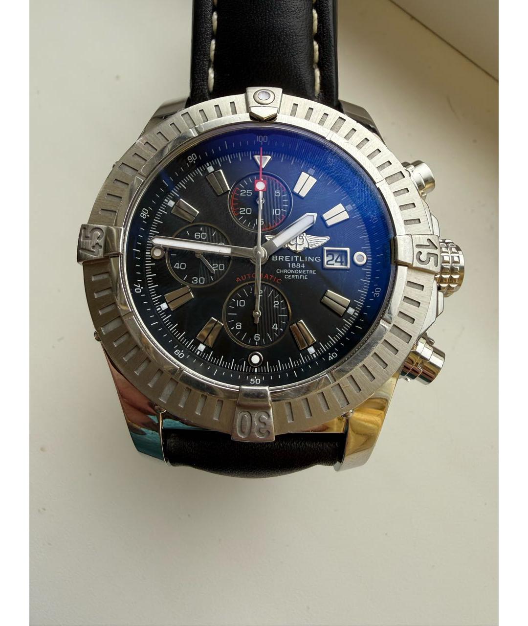 BREITLING Серебряные часы, фото 6