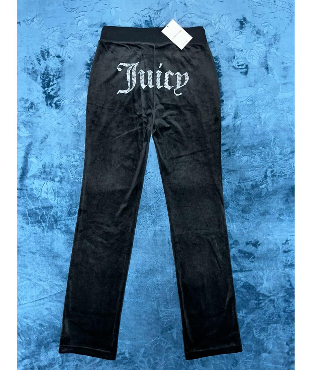 JUICY COUTURE Черный велюровый спортивные костюмы, фото 4