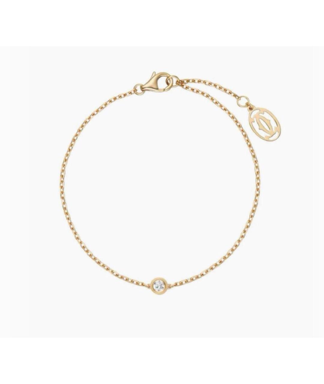 CARTIER Желтый браслет из желтого золота, фото 9