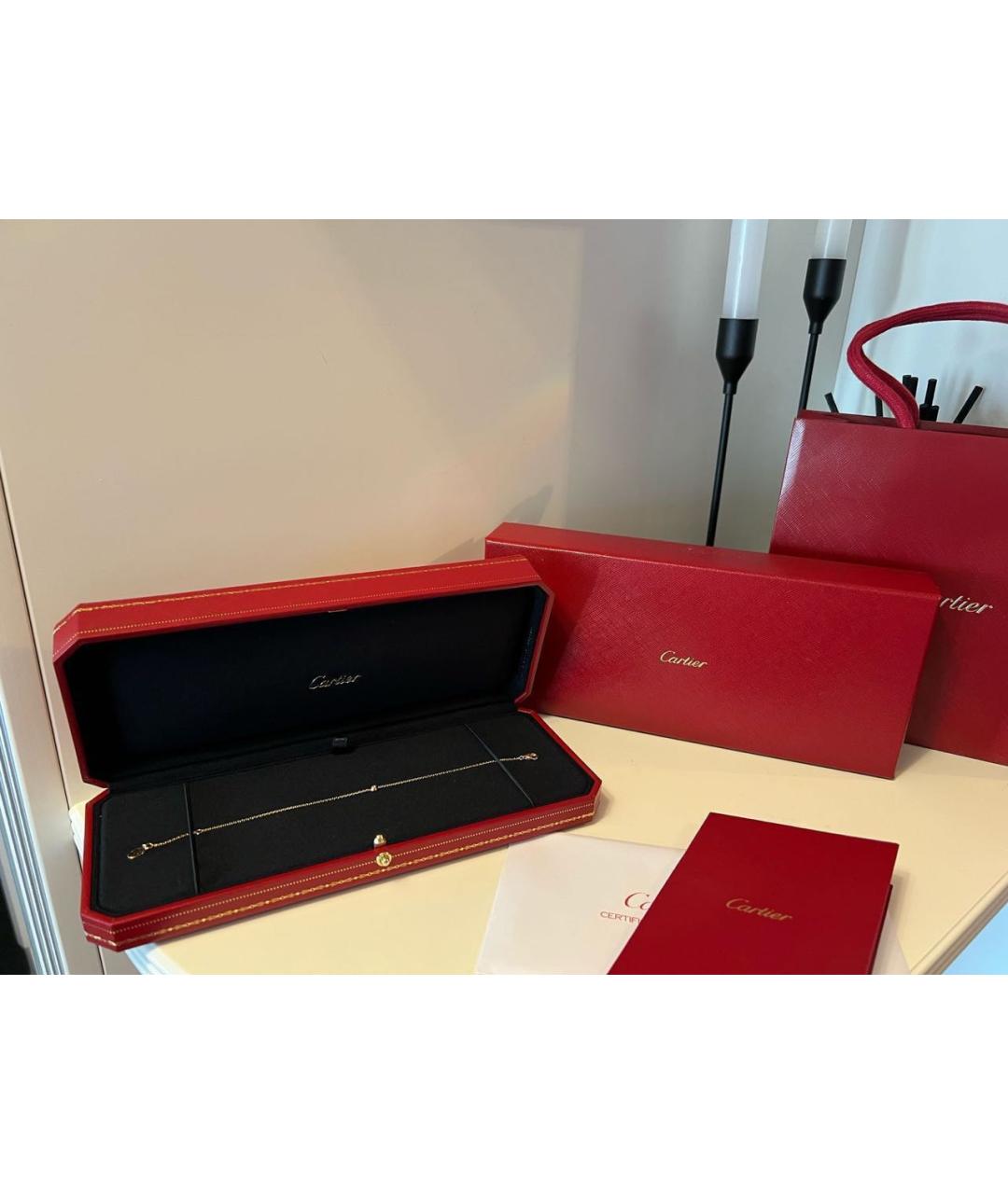 CARTIER Желтый браслет из желтого золота, фото 6