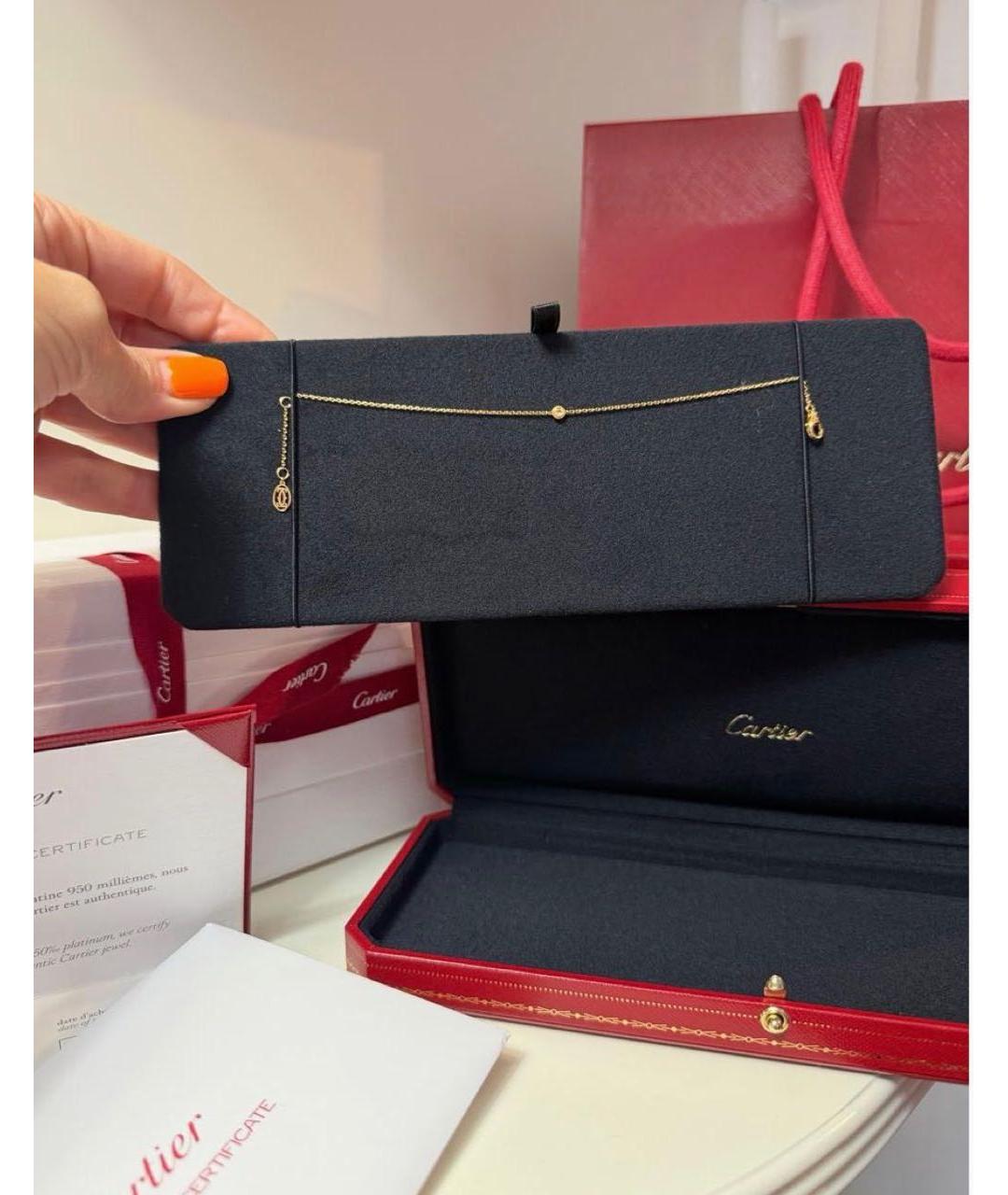 CARTIER Желтый браслет из желтого золота, фото 4