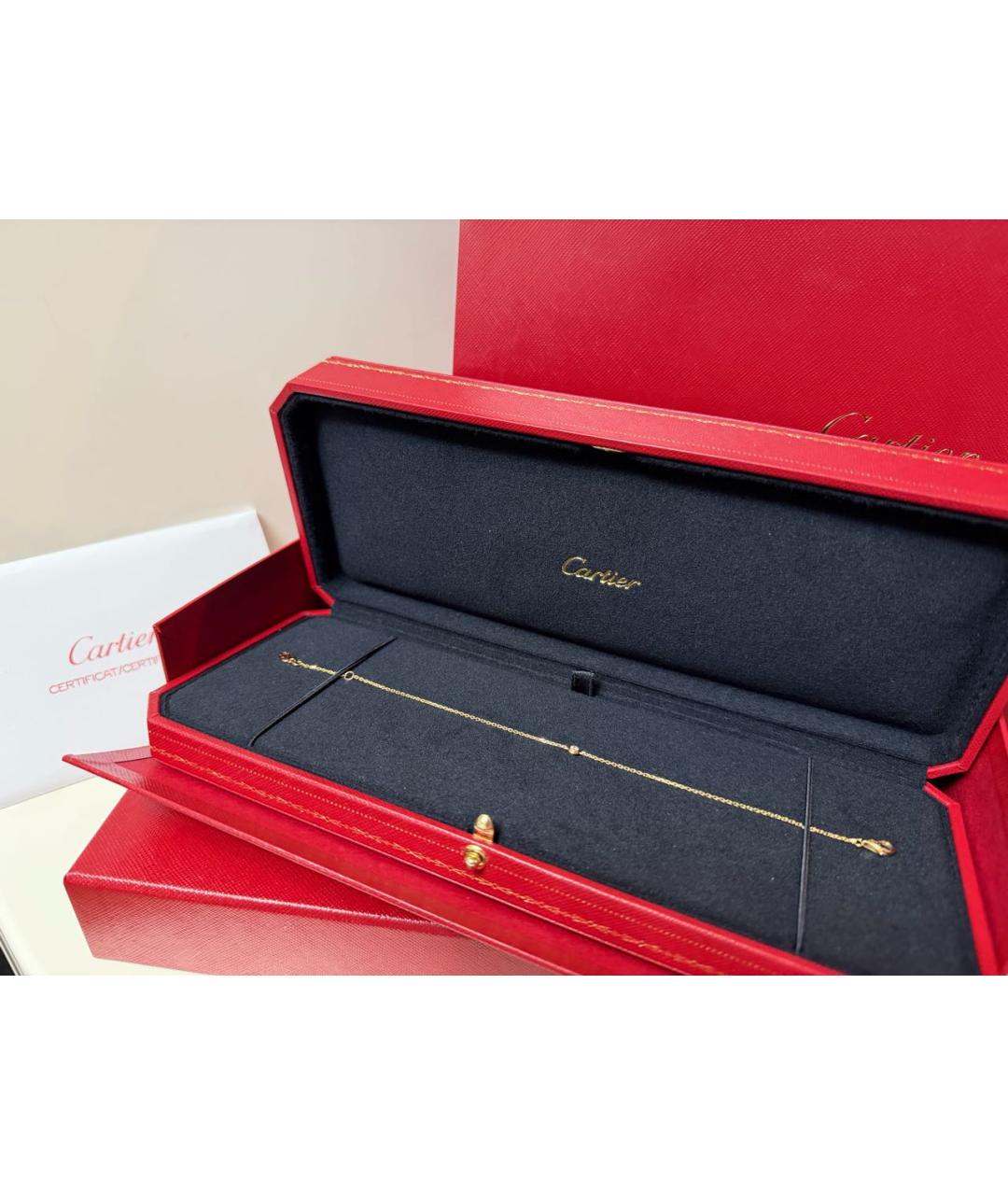 CARTIER Желтый браслет из желтого золота, фото 8