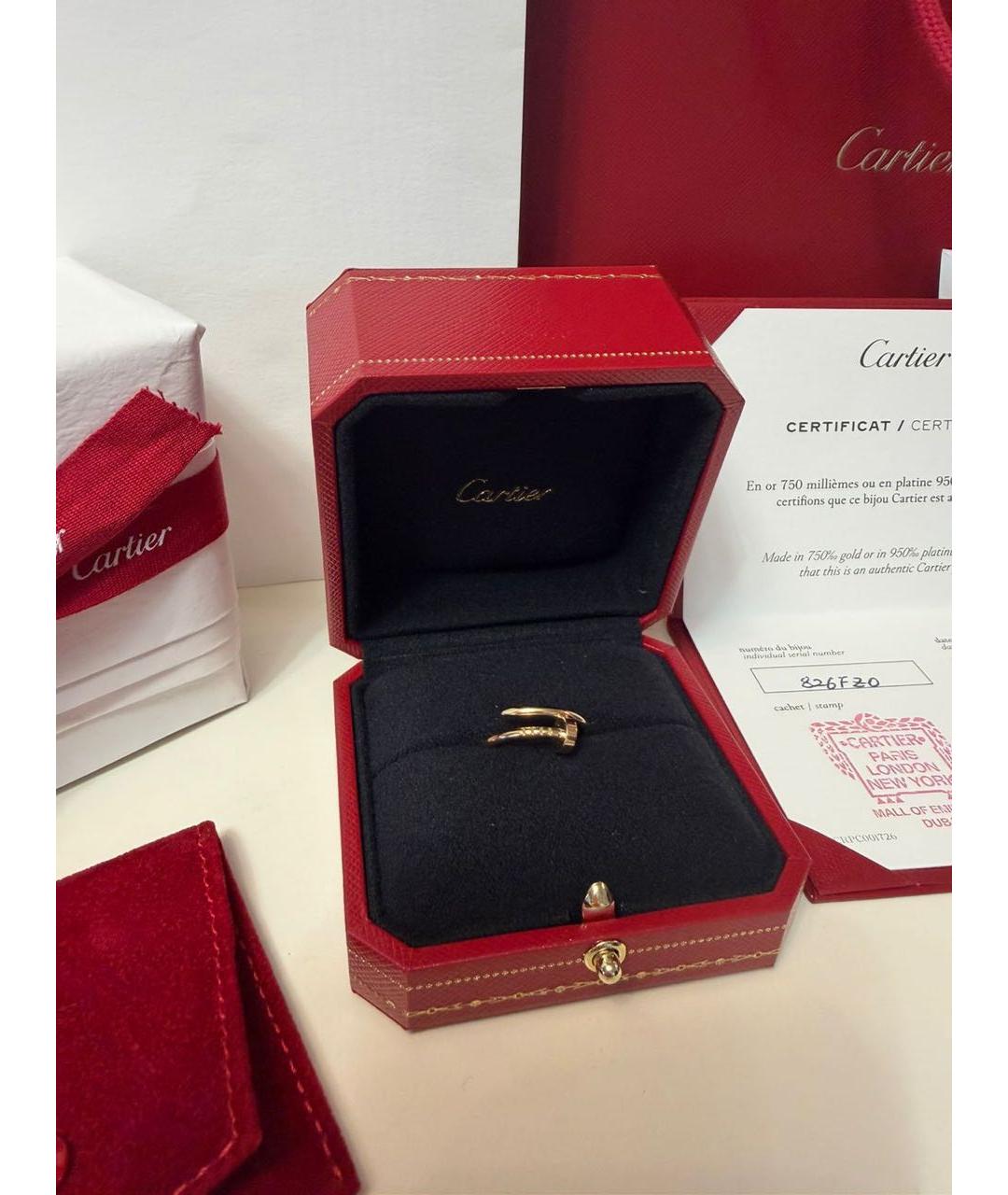 CARTIER Желтое кольцо из желтого золота, фото 2