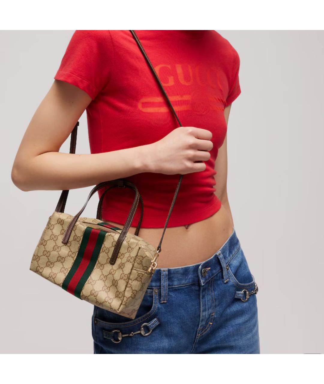 GUCCI Бежевая сумка через плечо, фото 3
