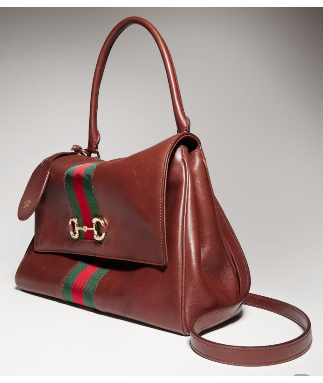 GUCCI Кожаная сумка тоут, фото 2