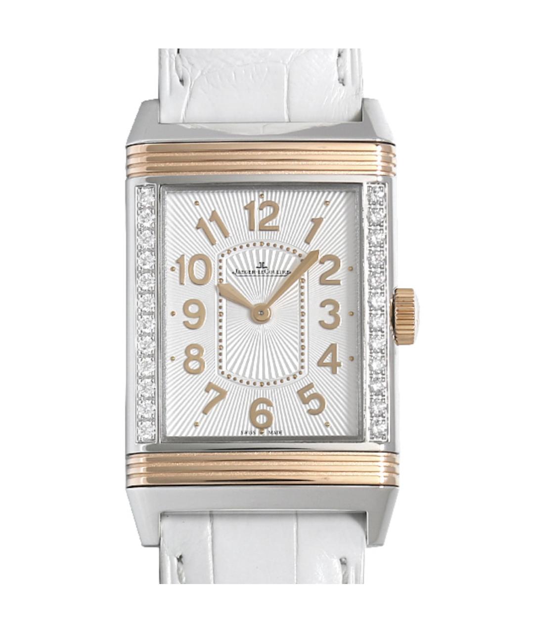 Jaeger LeCoultre Белые часы из розового золота, фото 1