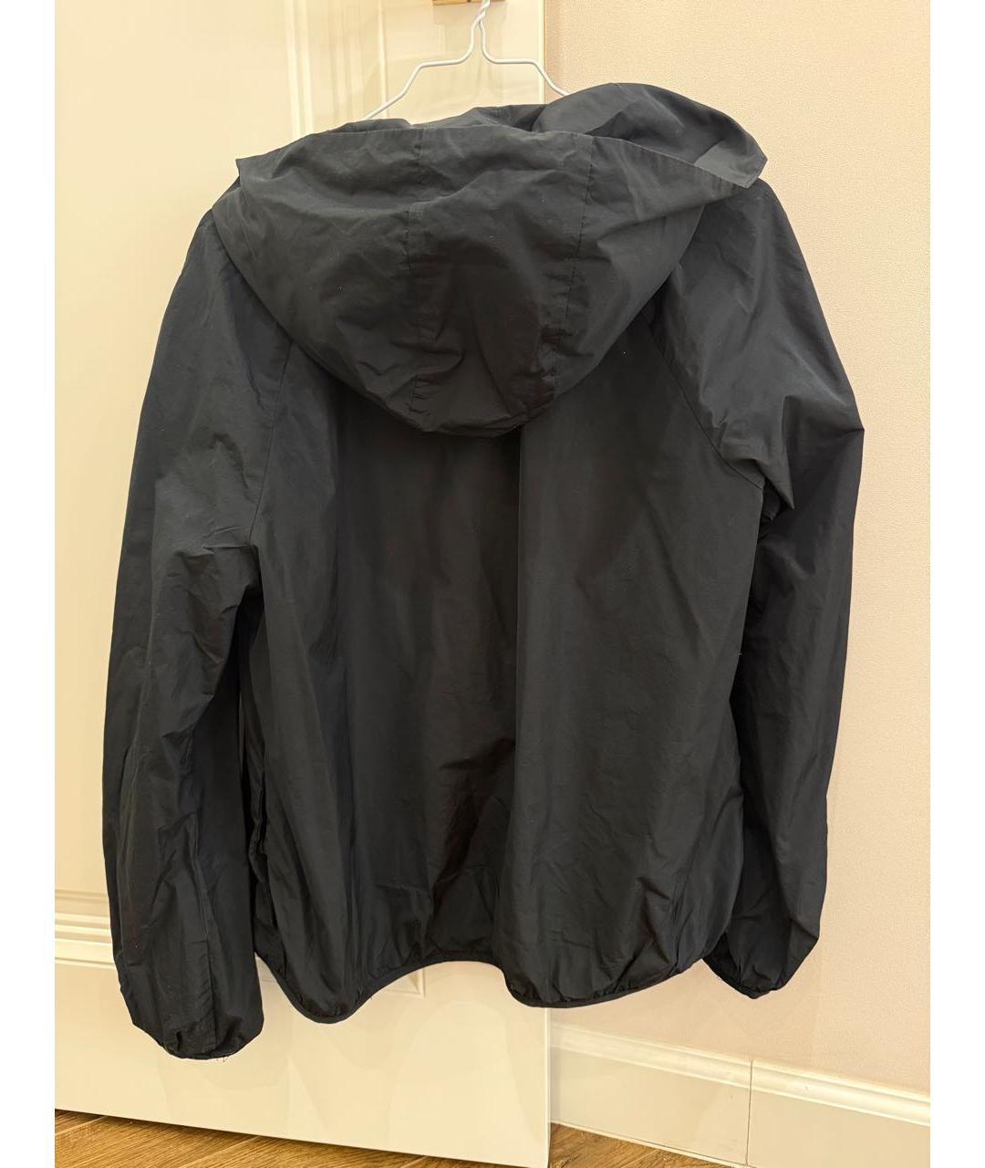 MONCLER Черная полиэстеровая куртка, фото 2