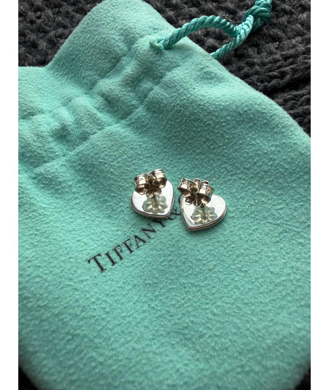 TIFFANY&CO Серебряные серебряные серьги, фото 7