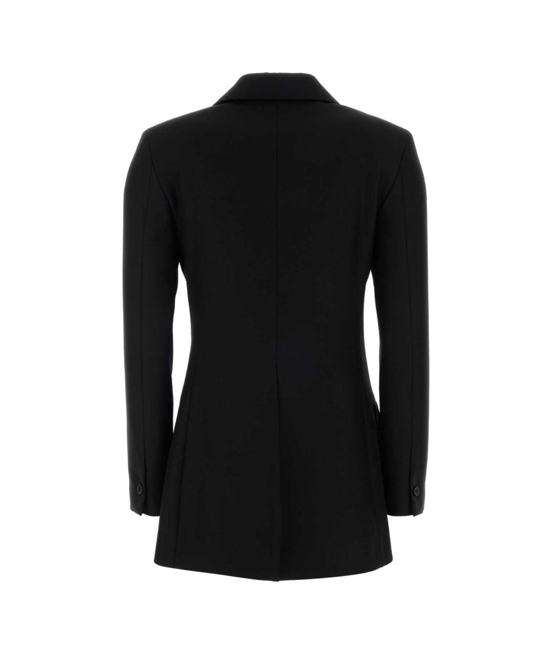 JIL SANDER Черный шерстяной жакет/пиджак, фото 2