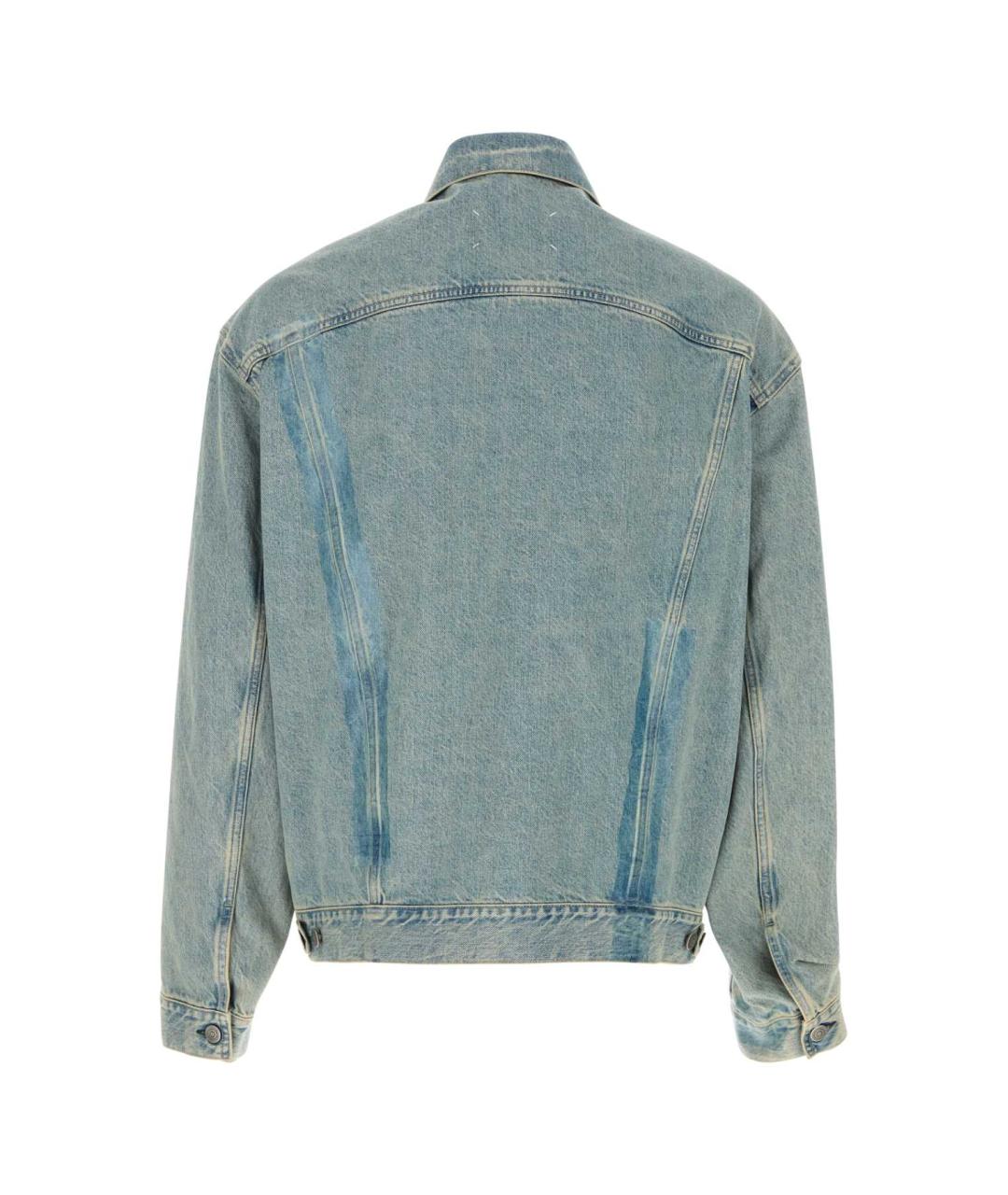 MAISON MARGIELA Голубая деним куртка, фото 2
