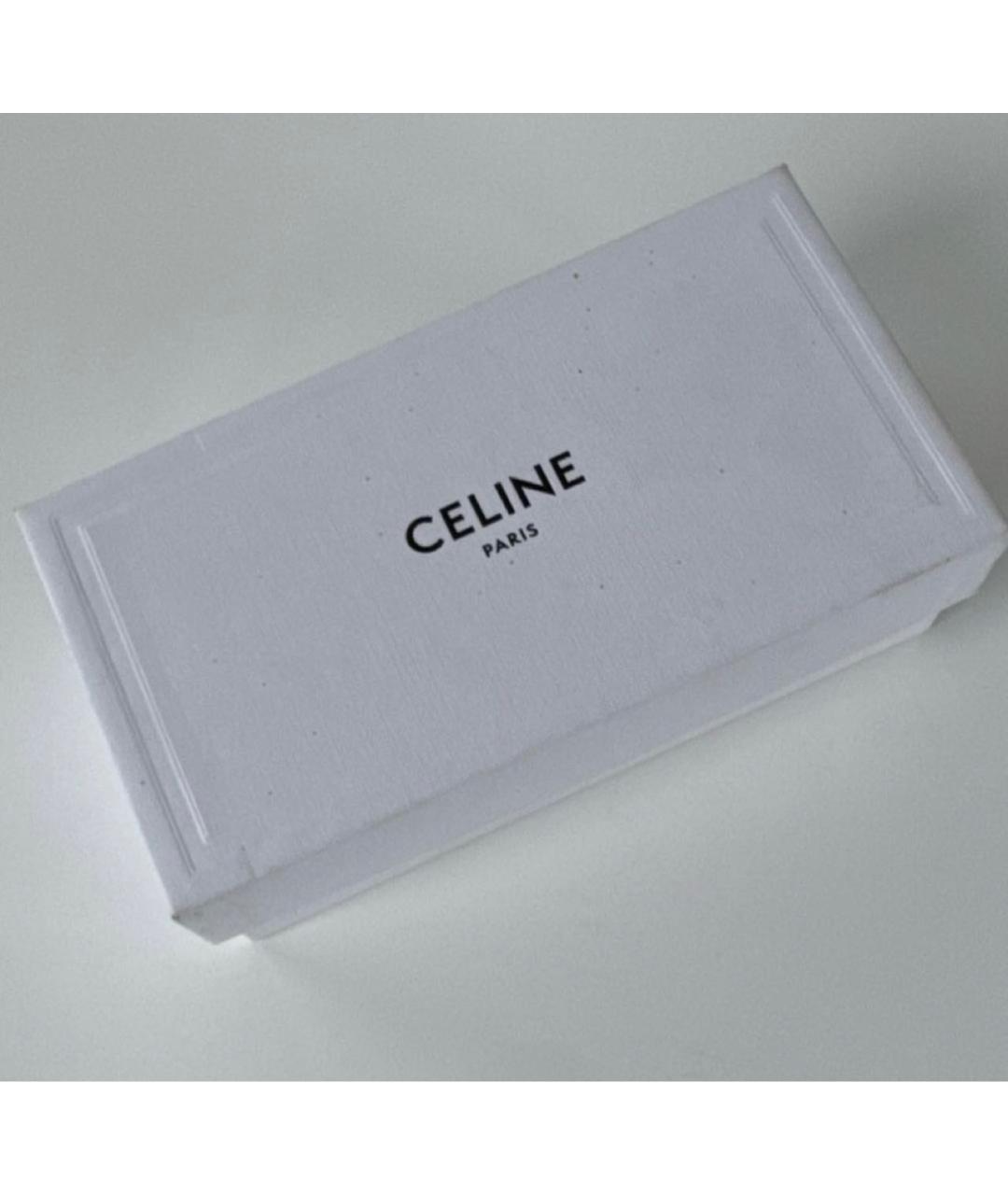 CELINE Черные пластиковые солнцезащитные очки, фото 5