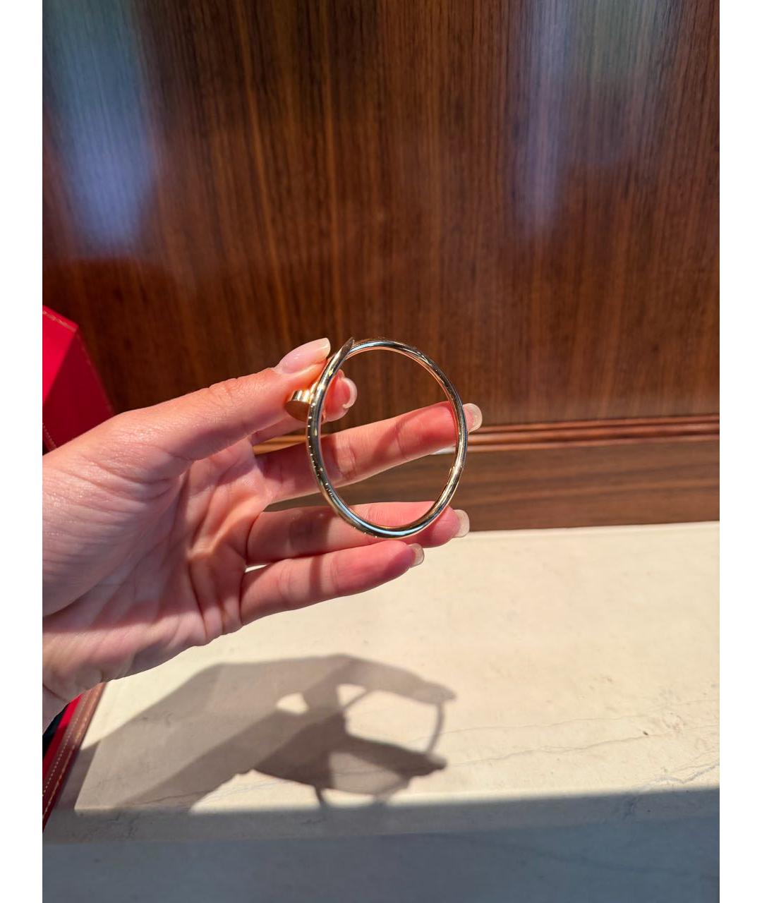 CARTIER Розовый браслет из розового золота, фото 3