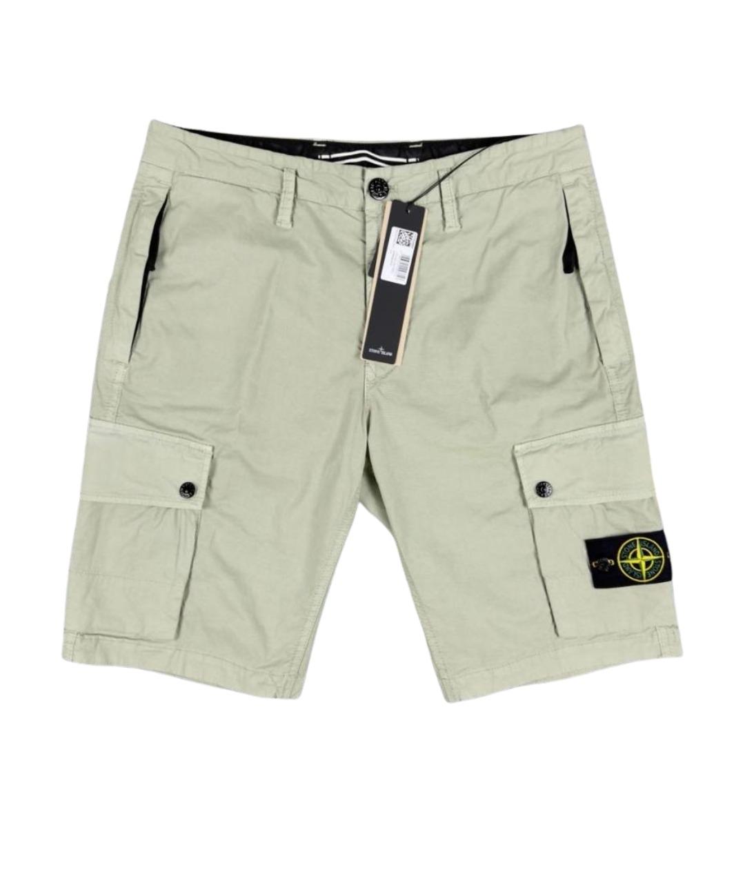 STONE ISLAND Хлопковые шорты, фото 1