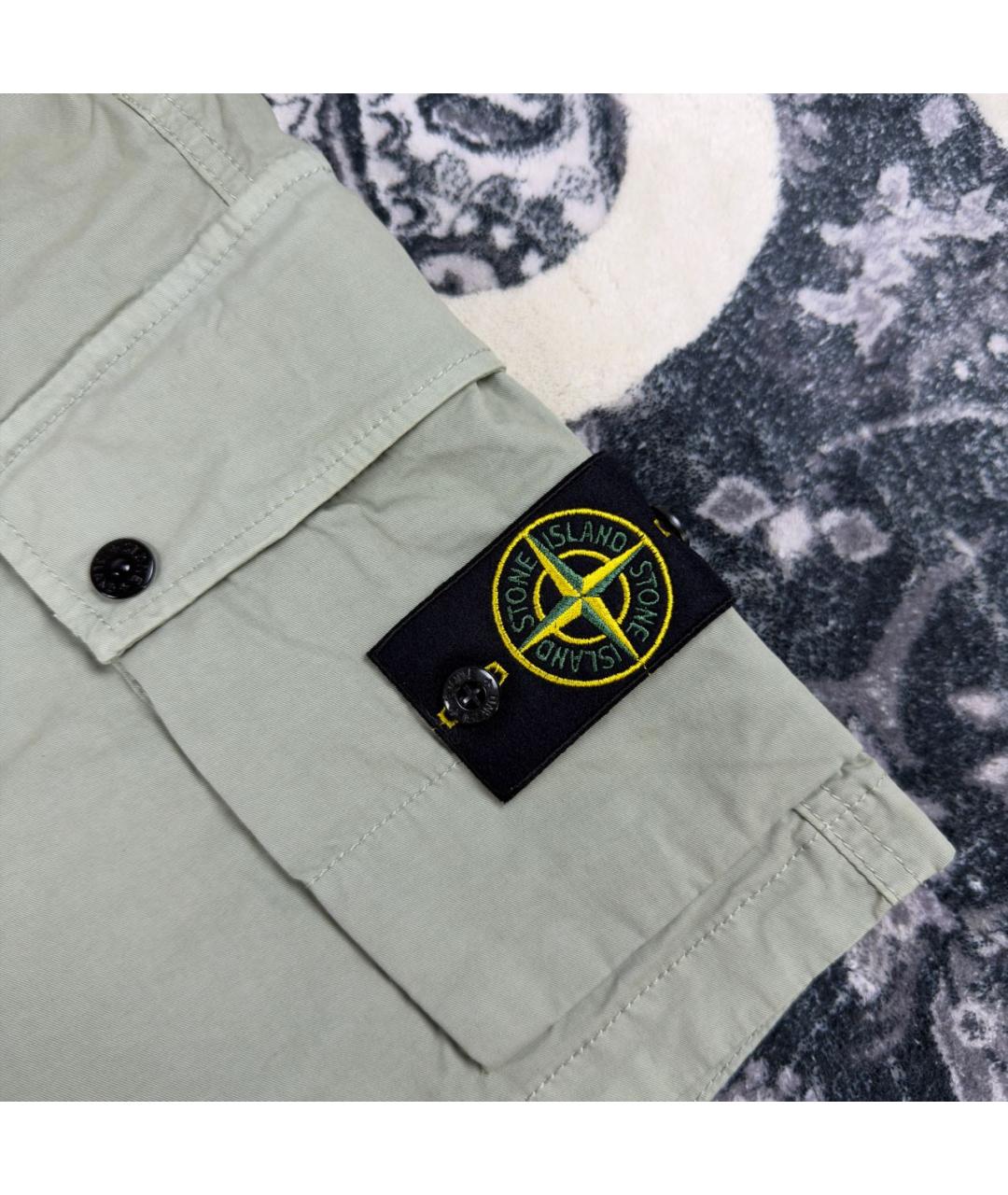 STONE ISLAND Хлопковые шорты, фото 3
