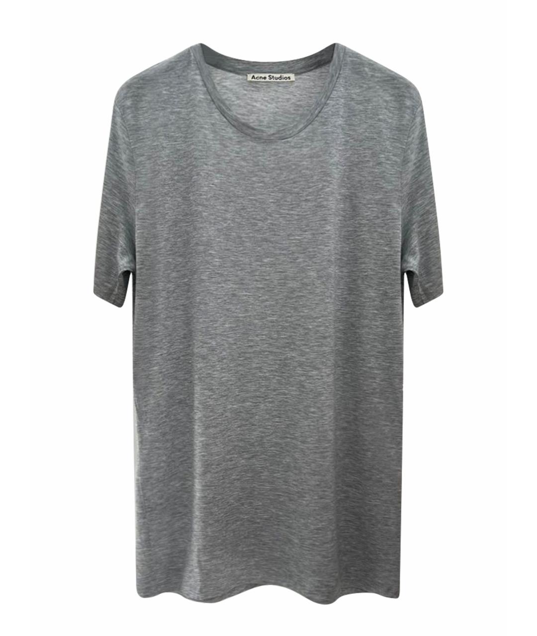 ACNE STUDIOS Серая футболка, фото 8