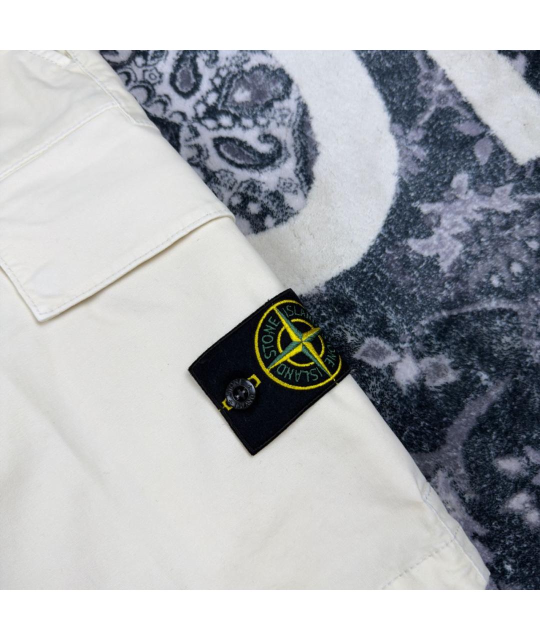 STONE ISLAND Хлопковые шорты, фото 3