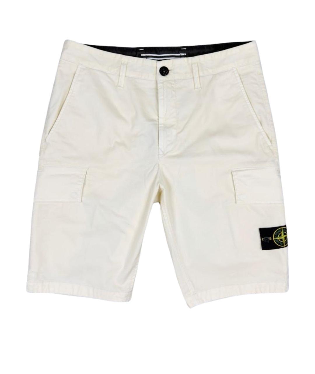 STONE ISLAND Хлопковые шорты, фото 1
