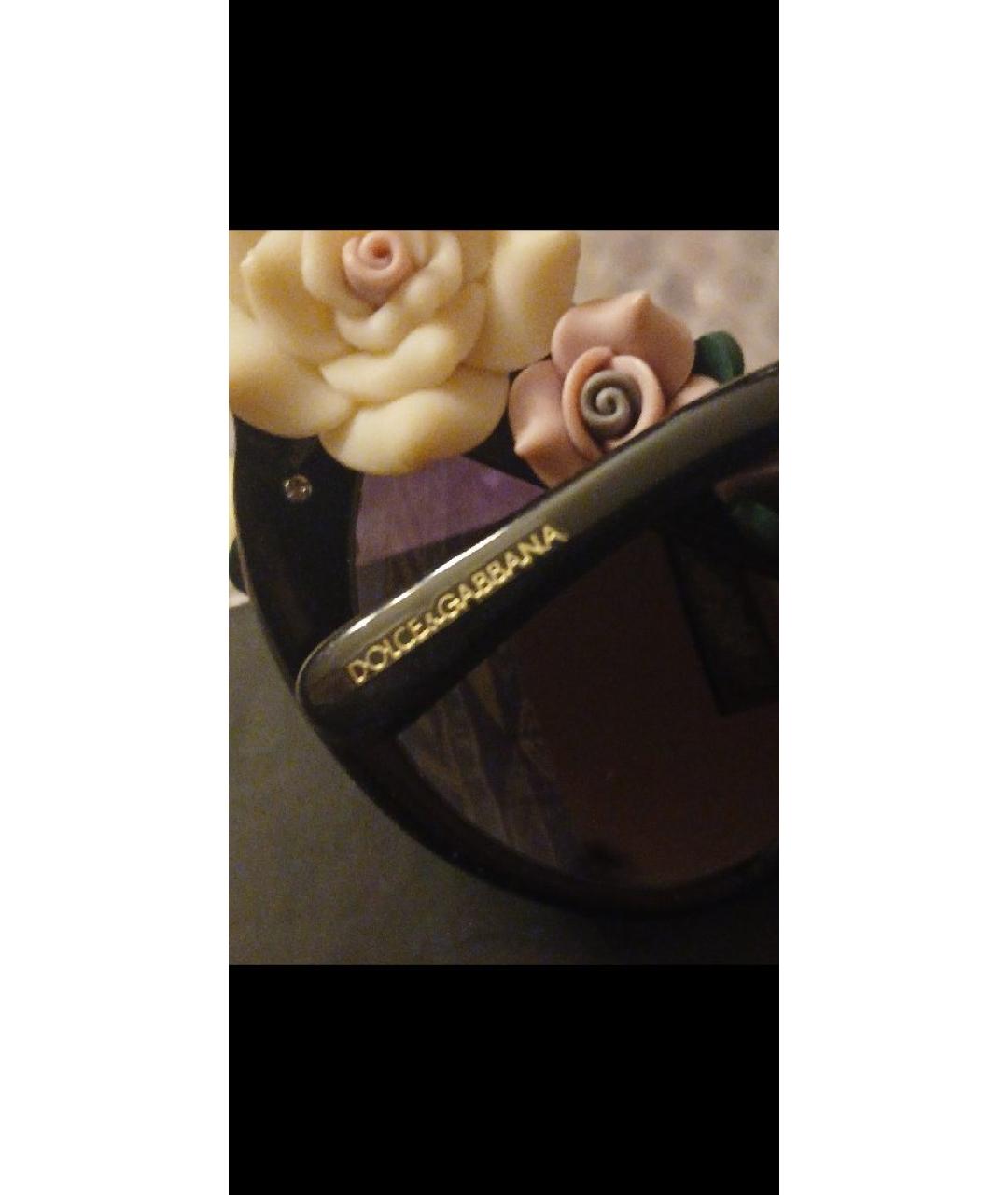 DOLCE&GABBANA Мульти пластиковые солнцезащитные очки, фото 4