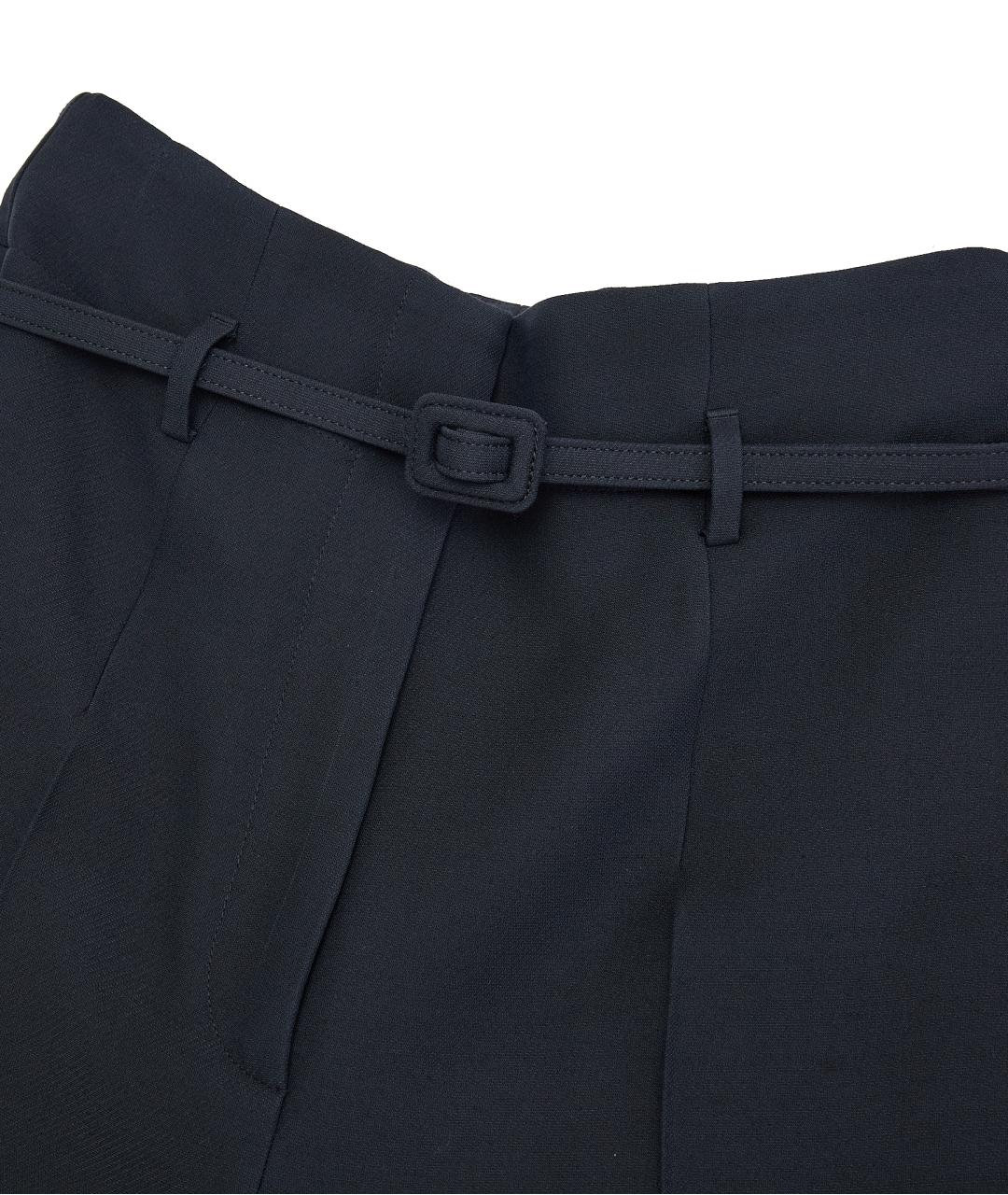 CHRISTIAN DIOR Черные шерстяные прямые брюки, фото 5