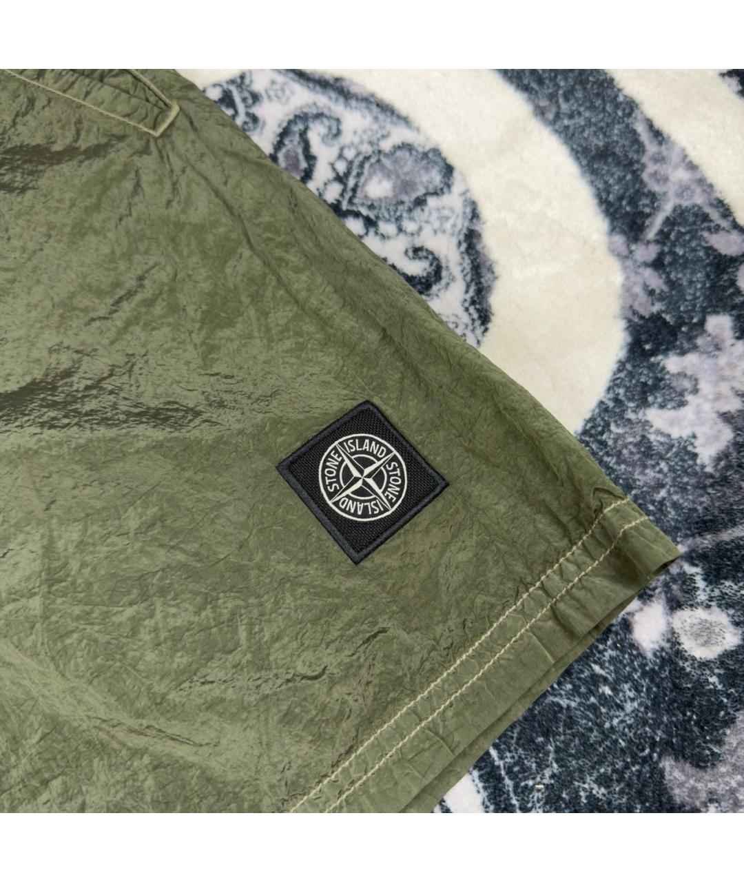 STONE ISLAND Хлопковые шорты, фото 3