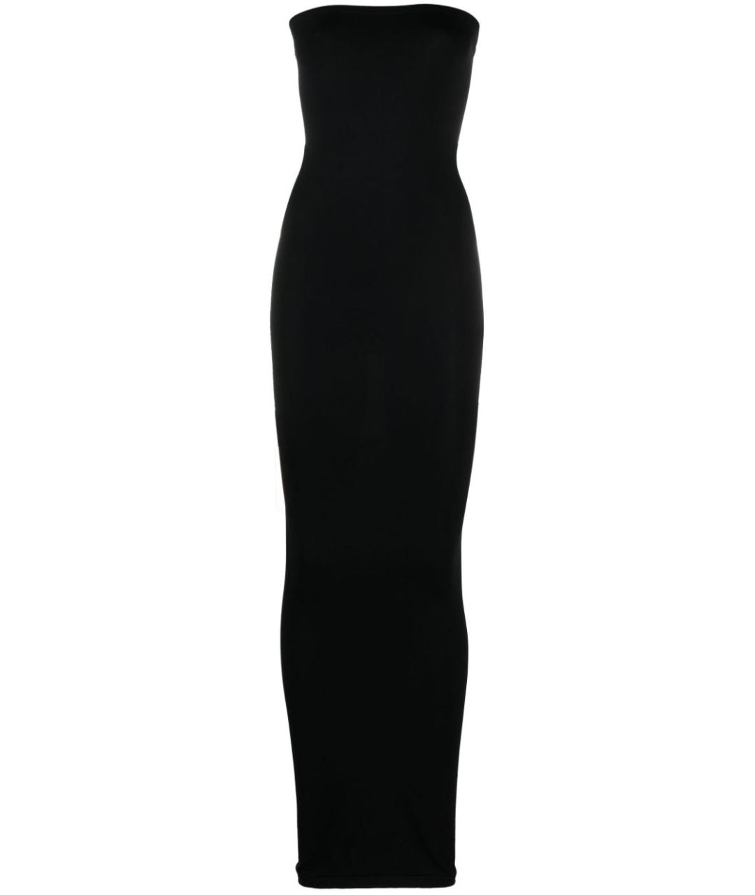 WOLFORD Черное полиамидовое коктейльное платье, фото 1