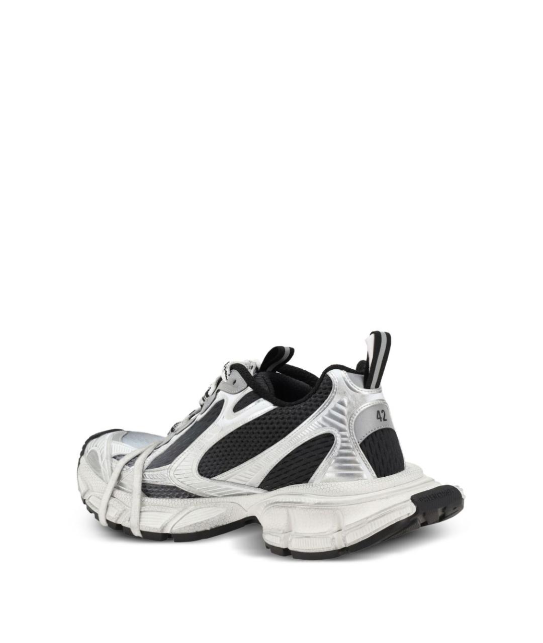 BALENCIAGA Серые низкие кроссовки / кеды, фото 2