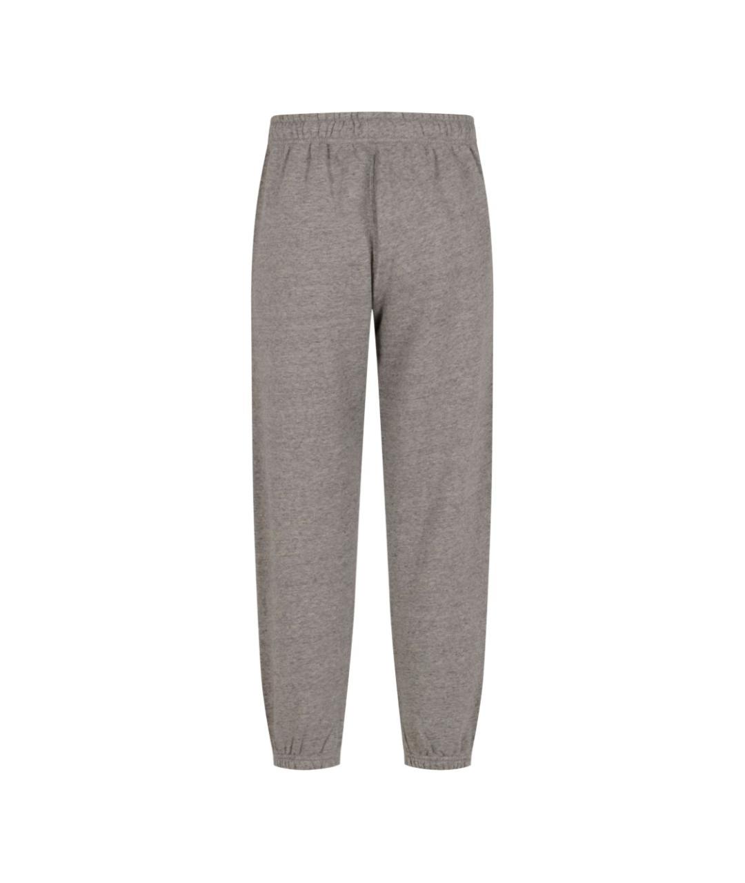 POLO RALPH LAUREN Серые хлопковые спортивные брюки и шорты, фото 2