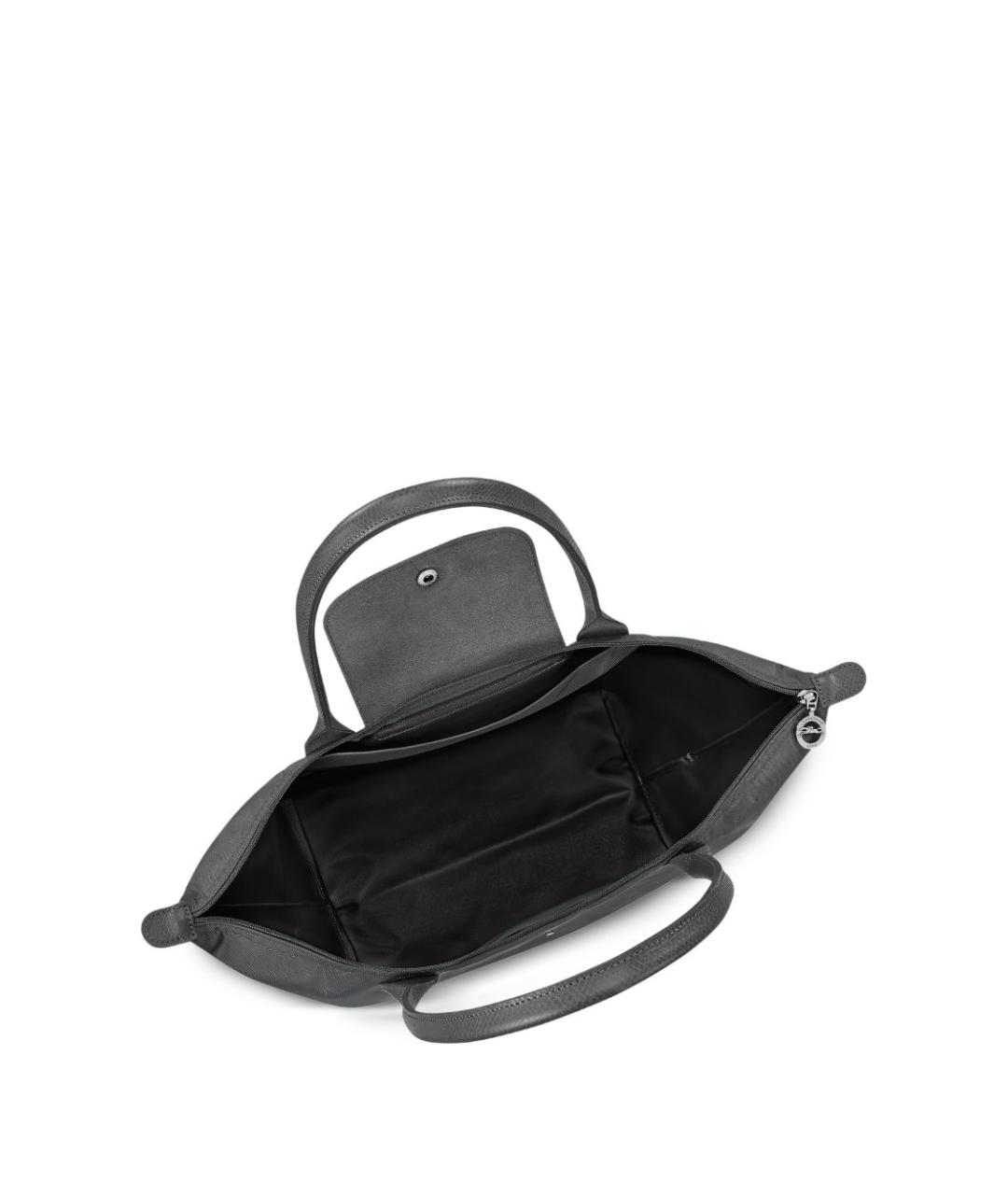 LONGCHAMP Серая тканевая сумка тоут, фото 7