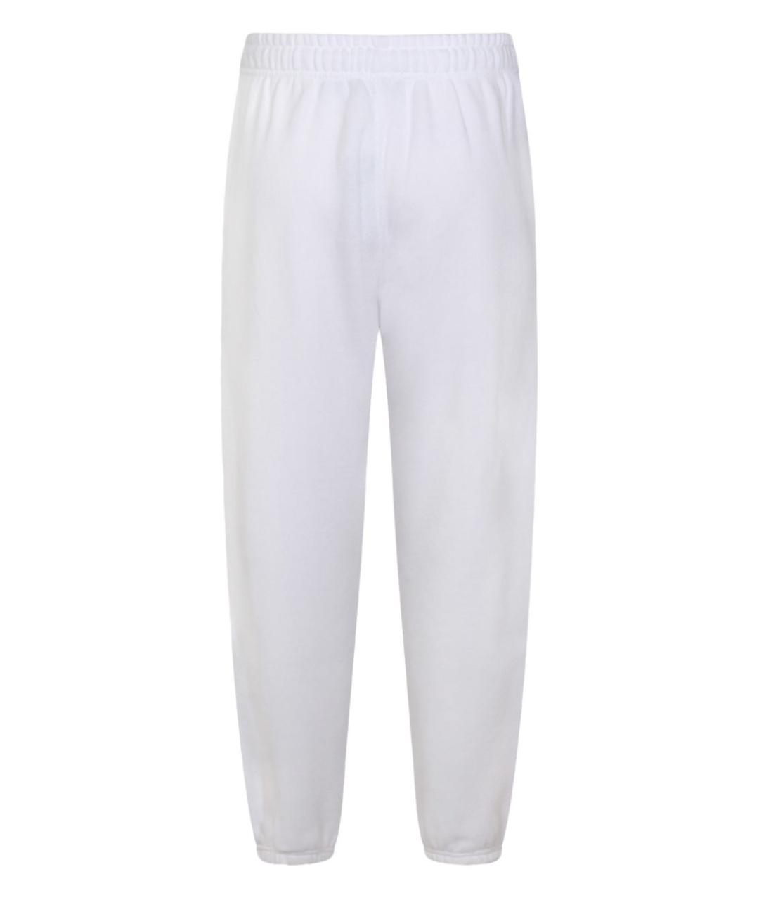 POLO RALPH LAUREN Белые хлопковые спортивные брюки и шорты, фото 3
